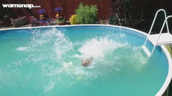 Pool Duties Lead To Wet Beauties! Screencap 59 on sinx.preview.netperv.com