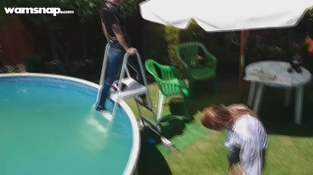 Pool Duties Lead To Wet Beauties! Screencap 69 on sinx.preview.netperv.com
