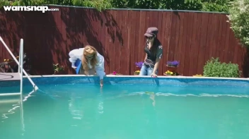 Pool Duties Lead To Wet Beauties! Screencap 8 on sinx.preview.netperv.com