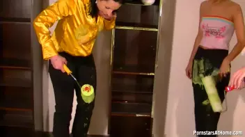 When Chicks Take Over The Paint Job... Screencap 23 on sinx.preview.netperv.com