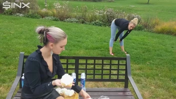 Wet And Messy Creamy Waffle Fun Screencap 15 on sinx.preview.netperv.com