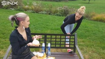 Wet And Messy Creamy Waffle Fun Screencap 16 on sinx.preview.netperv.com