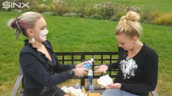 Wet And Messy Creamy Waffle Fun Screencap 21 on sinx.preview.netperv.com