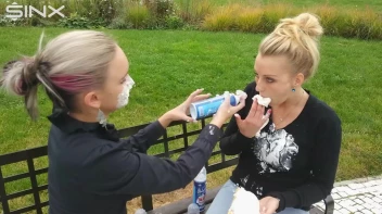 Wet And Messy Creamy Waffle Fun Screencap 22 on sinx.preview.netperv.com