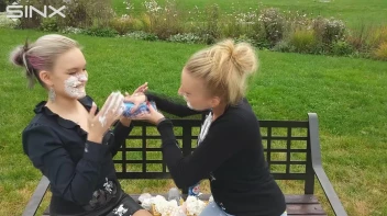 Wet And Messy Creamy Waffle Fun Screencap 26 on sinx.preview.netperv.com