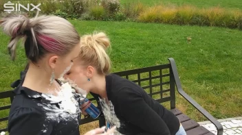 Wet And Messy Creamy Waffle Fun Screencap 40 on sinx.preview.netperv.com