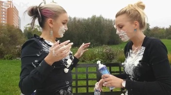 Wet And Messy Creamy Waffle Fun Screencap 43 on sinx.preview.netperv.com