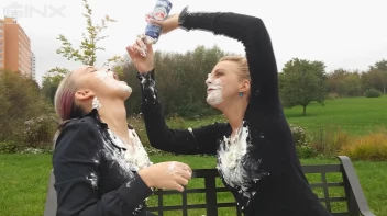 Wet And Messy Creamy Waffle Fun Screencap 47 on sinx.preview.netperv.com