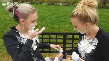 Wet And Messy Creamy Waffle Fun Screencap 50 on sinx.preview.netperv.com