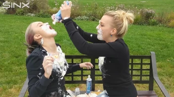 Wet And Messy Creamy Waffle Fun Screencap 54 on sinx.preview.netperv.com