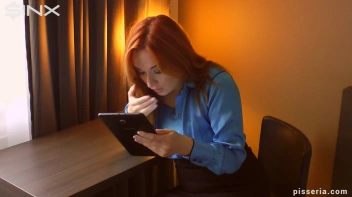 Redhead Babe Drenches Herself In Piss Screencap 3 on sinx.preview.netperv.com