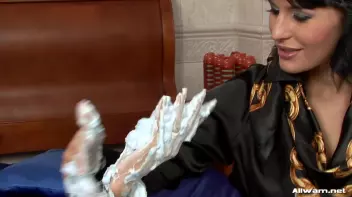 Sensual Shaving Cream Rubdown Screencap 33 on sinx.preview.netperv.com