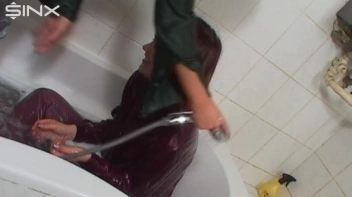 Pretty Clothed Ladies Have Bath Together Screencap 64 on sinx.preview.netperv.com