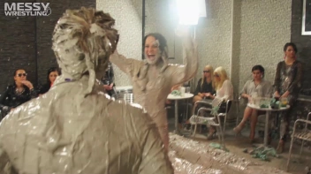 Muddy Wrestling: Busty Satin, Leather/Denim & Casual Slam - 3 Amateur Battles - Audience vs Audience Screencap 86 on sinx.preview.netperv.com