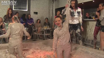 Muddy Wrestling: Busty Satin, Leather/Denim & Casual Slam - 3 Amateur Battles - Audience vs Audience Screencap 59 on sinx.preview.netperv.com