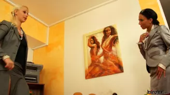 Business Babes Get Their Gloryhole Slime-Down Screencap 2 on sinx.preview.netperv.com