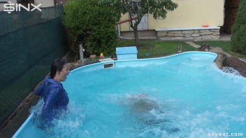 Besties Nearly Get Caught Playing In Backyard Pool! Screencap 44 on sinx.preview.netperv.com