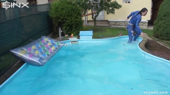 Besties Nearly Get Caught Playing In Backyard Pool! Screencap 50 on sinx.preview.netperv.com