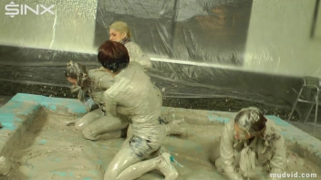 Sexy Ladies Get Wet and Messy In The Mud Screencap 41 on sinx.preview.netperv.com
