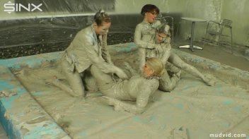 Sexy Ladies Get Wet and Messy In The Mud Screencap 44 on sinx.preview.netperv.com