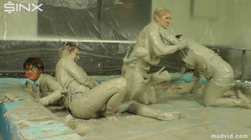 Sexy Ladies Get Wet and Messy In The Mud Screencap 49 on sinx.preview.netperv.com