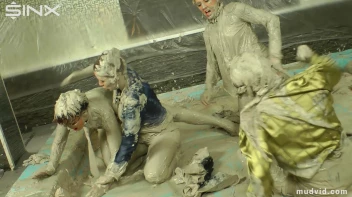 Sexy Ladies Get Wet and Messy In The Mud Screencap 60 on sinx.preview.netperv.com