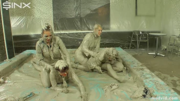 Sexy Ladies Get Wet and Messy In The Mud Screencap 71 on sinx.preview.netperv.com