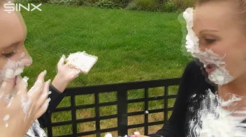 Wet And Messy Creamy Waffle Fun Screencap 38 on sinx.preview.netperv.com