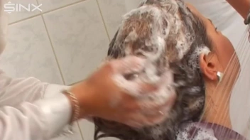 Pretty Girls Enjoy Hair Washing And Lathering Screencap 35 on sinx.preview.netperv.com