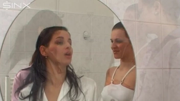 Pretty Girls Enjoy Hair Washing And Lathering Screencap 4 on sinx.preview.netperv.com