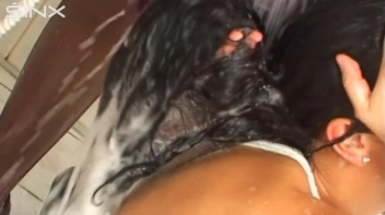 Pretty Girls Enjoy Hair Washing And Lathering Screencap 55 on sinx.preview.netperv.com