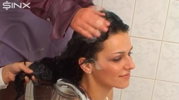 Pretty Girls Enjoy Hair Washing And Lathering Screencap 57 on sinx.preview.netperv.com
