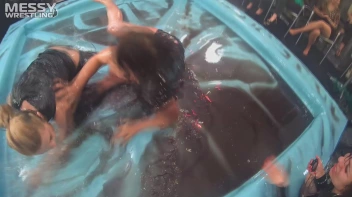 Messy Wrestling: Stylish, Feisty, And Ready To Rock That Oil!  4 Action Cam Battles With 8 Crazy Babes!! Screencap 90 on sinx.preview.netperv.com