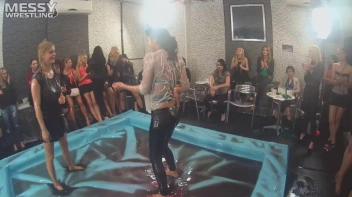 Messy Wrestling: Stylish, Feisty, And Ready To Rock That Oil!  4 Action Cam Battles With 8 Crazy Babes!! Screencap 12 on sinx.preview.netperv.com