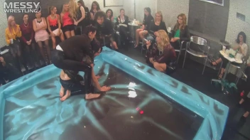 Messy Wrestling: Stylish, Feisty, And Ready To Rock That Oil!  4 Action Cam Battles With 8 Crazy Babes!! Screencap 27 on sinx.preview.netperv.com