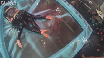 Messy Wrestling: Stylish, Feisty, And Ready To Rock That Oil!  4 Action Cam Battles With 8 Crazy Babes!! Screencap 31 on sinx.preview.netperv.com