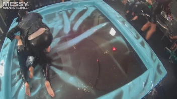 Messy Wrestling: Stylish, Feisty, And Ready To Rock That Oil!  4 Action Cam Battles With 8 Crazy Babes!! Screencap 34 on sinx.preview.netperv.com