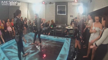 Messy Wrestling: Stylish, Feisty, And Ready To Rock That Oil!  4 Action Cam Battles With 8 Crazy Babes!! Screencap 38 on sinx.preview.netperv.com