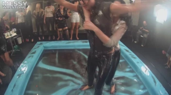 Messy Wrestling: Stylish, Feisty, And Ready To Rock That Oil!  4 Action Cam Battles With 8 Crazy Babes!! Screencap 44 on sinx.preview.netperv.com