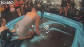 Messy Wrestling: Stylish, Feisty, And Ready To Rock That Oil!  4 Action Cam Battles With 8 Crazy Babes!! Screencap 81 on sinx.preview.netperv.com