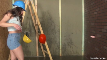 Hard Hat Cum Bunny Takes A Break! Screencap 4 on sinx.preview.netperv.com