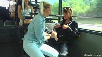 Diva Strokes Her Dildo And Slimes Babe On The Bus Screencap 10 on sinx.preview.netperv.com