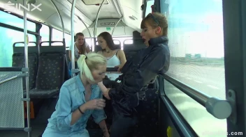 Diva Strokes Her Dildo And Slimes Babe On The Bus Screencap 18 on sinx.preview.netperv.com