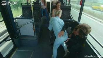 Diva Strokes Her Dildo And Slimes Babe On The Bus Screencap 24 on sinx.preview.netperv.com