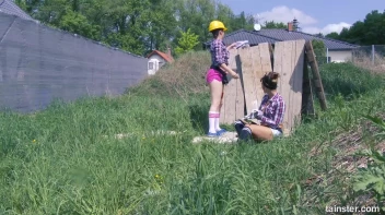 Matching Plaid Babes Piss Out A Lusty, Lesbo Storm! Screencap 6 on sinx.preview.netperv.com