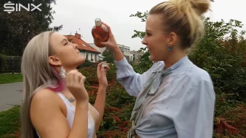 Drink Swapping Blondes Get Wet And Messy Screencap 24 on sinx.preview.netperv.com