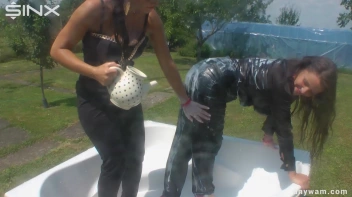 Gorgeous Brunette Babes Soaked With Milk Screencap 36 on sinx.preview.netperv.com