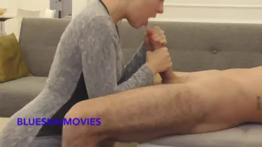 Latest deal - Blue Angel Hand Worship , cock teasing and riding,  Massive 2 cum shots