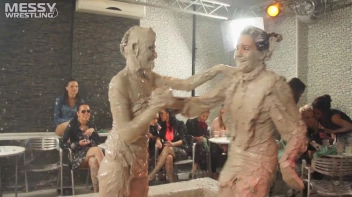 Muddy Wrestling: Raging Regina vs.The Cinnamon Buns Screencap 27 on sinx.preview.netperv.com