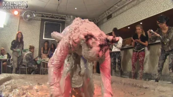 Muddy Wrestling: Raging Regina vs.The Cinnamon Buns Screencap 30 on sinx.preview.netperv.com